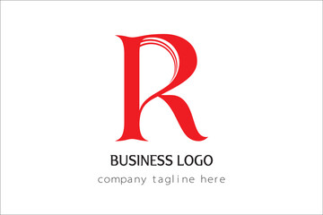 Obraz premium R Letter Logo design for business