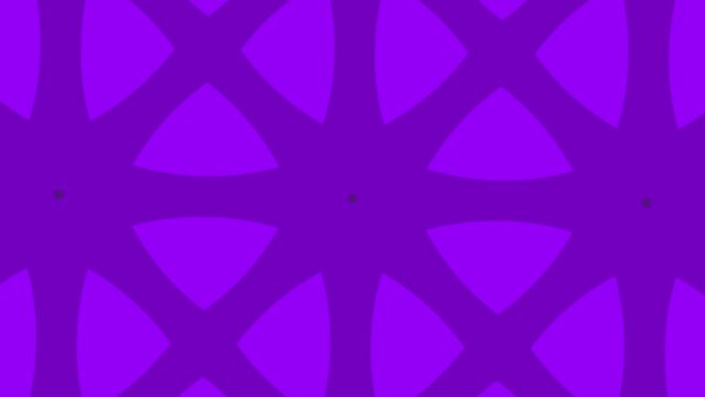 Purple pop animation loop symetry music background