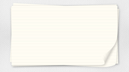 Stack of Papers in a Gentle Breeze