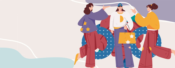 3.12 International Women's Day professional women flat character vector concept operation hand drawn illustration
