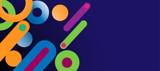 Colourful abstract background. Geometric shapes vector technology background, For website, banners, brochure, posters, flyer, card, and cover