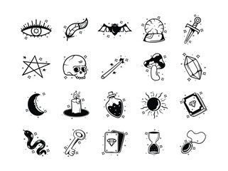 Dark Magic Vector Set