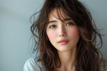 綺麗なカットモデル