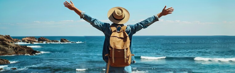 Obraz premium Sunset Celebration at the Beach