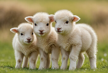 Obraz premium Sheep in farm