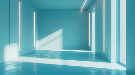 Obraz premium Simple empty room