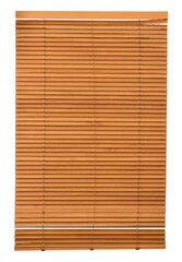 Vintage wooden blinds design element