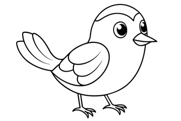 Bird line art