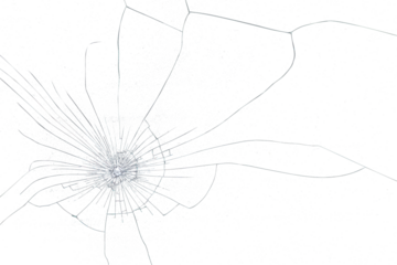 PNG cracked glass texture background transparent