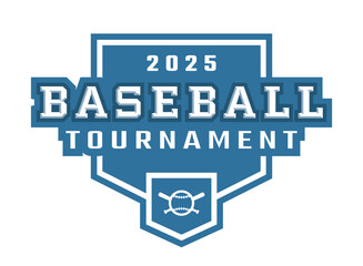 Baseball logo, emblem.