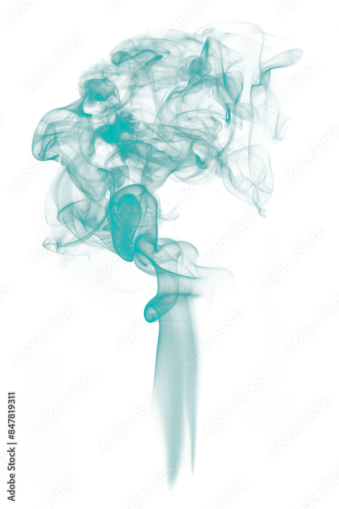 Canvas Prints green smoke png background, aesthetic design