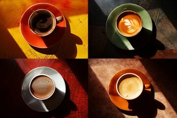 "Chic Coffee Captures: Espresso Shots, Latte Art, and Aesthetic Settings for Cafes, Brands, and Lifestyle Blogs