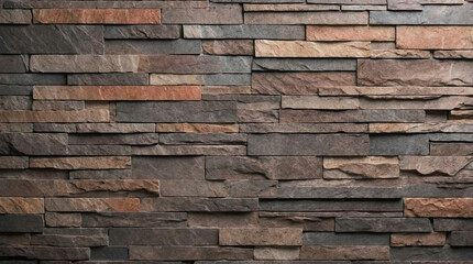 interior brick stone wall. strip pattern. old rock grunge texture, luxury wallpaper. product presentation backdrop 