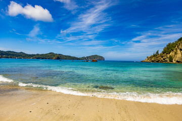 小笠原諸島　境浦海岸から望む絶景
