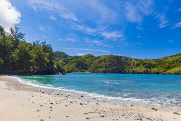 小笠原諸島・父島　コペペ海岸から望む風景
