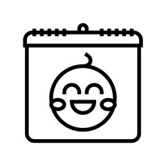 water world day line icon vector. water world day sign. isolated contour symbol black illustration