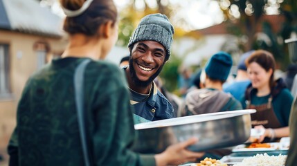 Spend the day volunteering at a local shelter or food bank. Your time and effort can make a significant difference in someone's life and promote a sense of community and well-being. Engage in