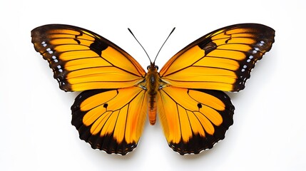 Fototapeta premium butterfly on a white background