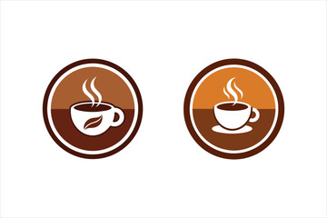       Coffee cup logo icon vector illustration.
