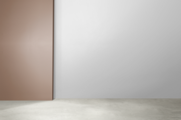 Minimal wall mockup png authentic empty room interior design