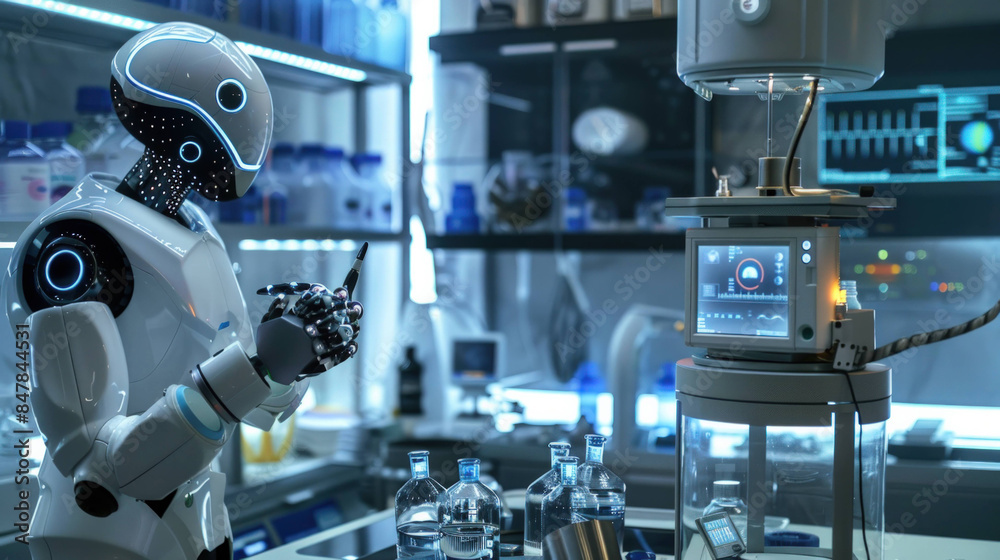 Poster Futuristic Robotics in Medicine: Collaboration of Robot and Doctor in Advanced Lab Setting