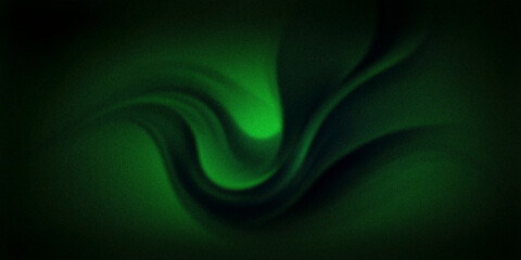 Deep green abstract gradient background with fluid, flowing shapes. Ideal for nature-inspired designs, eco-friendly projects, and creative digital art applications