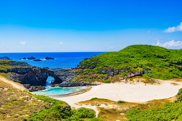 小笠原諸島・父島　南島の絶景風景
