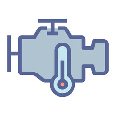 Obraz premium Engine Sensor Icon
