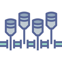 Inline Cylinder Icon