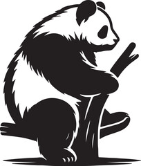 silhouette of a bear