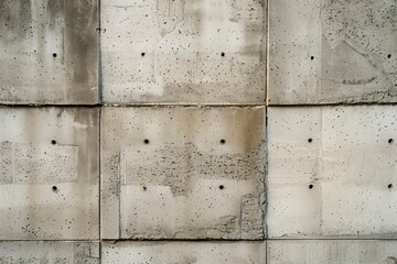 Outdoors concrete wall. Aged texture. Warehouse surface. Weathered material