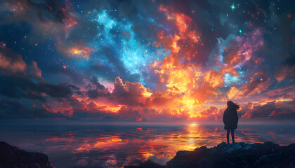Fototapeta premium sky background