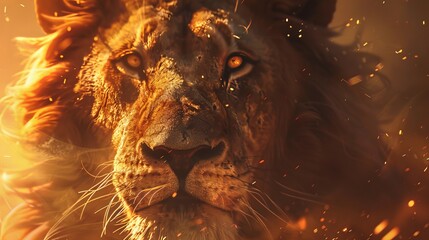 Lion of Judah" clearly identifies the subject matter