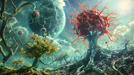 Obraz premium Developmental Biology Project Guided by Premonition and Shaping the Future of Evolution