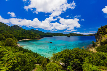 小笠原諸島 境浦海岸から望む絶景