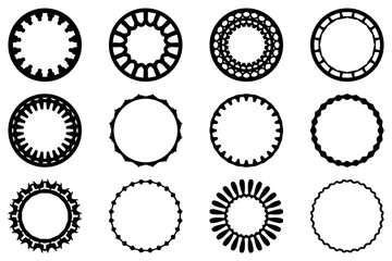 Decorative ornament frame set design