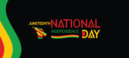 Juneteenth National Independence Day Inspiring Design