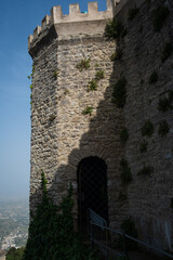 Castel medieval of Erice sicily italy travel holiday destination 