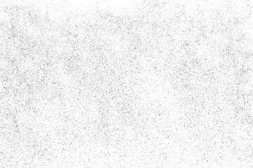 Black grunge texture on white background. Abstract wall pattern. Old paper backdrop. Gray futuristic wallpaper. Vector Illustration, EPS 10.