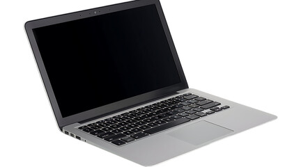 laptop with empty space isolated on transparent background 
