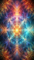 Fototapeta premium abstract background with a nature inspired twist