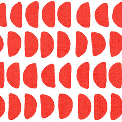 Geometric pattern PNG, block print vintage transparent background