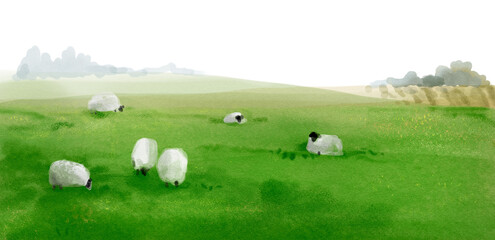 Livestock farm png border, agriculture,  transparent background