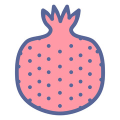 Pomegranate Icon