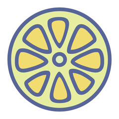Obraz premium Sweet Lemon Icon