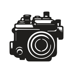 Motorcycle engine illustration on white background. element for poster, emblem, sign, badge. illustration,