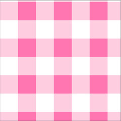 pink girly English gingham seamless pattern.