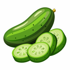 cucumbers vegetable vector artwork and svg file