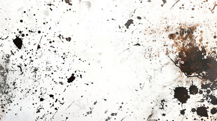 Scattered and isolated grunge stain texture