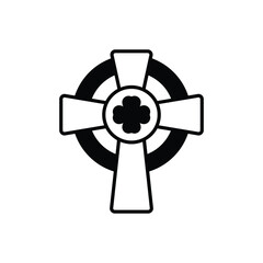 Obraz premium Faith vector icon